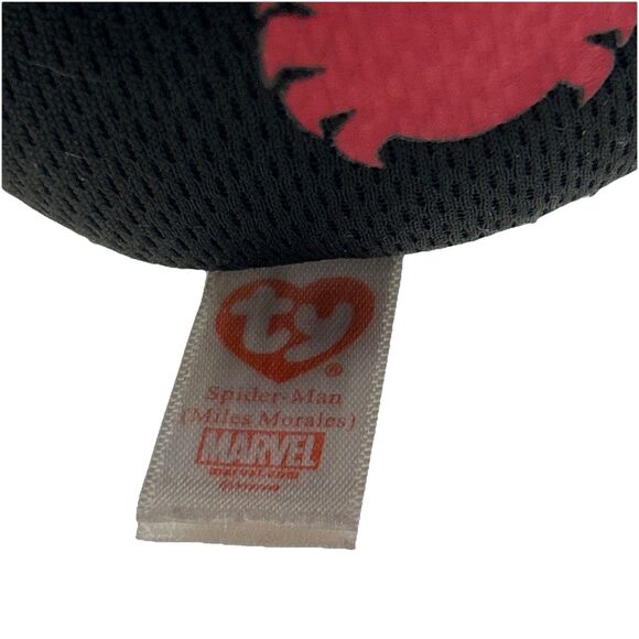 TY Beanie Baby 6" Marvel Miles Morales Spider-Man Spider Verse Plush Toy 2019 - Picture 4 of 4
